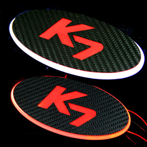 [ Cadenza (K7) auto parts ] Carbon Fabric LED Emblem Made in Korea
